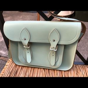 Cambridge Satchel 11’’ mint green